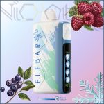 پاد یکبار مصرف الف بار بلوبری رزبری یخ 30000 پاف مدل ICE KING