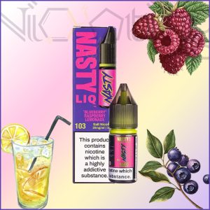 سالت نستی لیموناد بلوبری رزبری 10 میلی لیتر(Nasty)