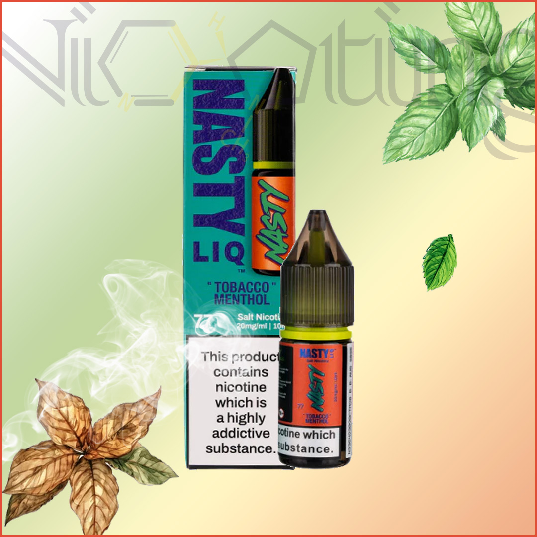 Nasty salt 10ml tobacco menthol سالت نستی تنباکو نعنا 10 میلی لیتر(Nasty)