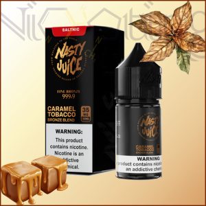 سالت نستی تنباکو کارامل 30 میلی لیتر(Nasty)