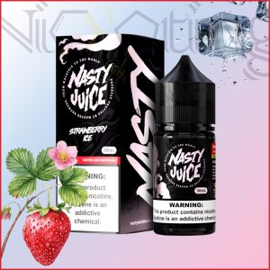 سالت توت فرنگی یخ برند نستی(Nasty)