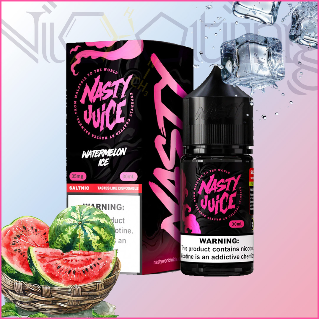 Nasty salt 30ml watermelon ice سالت نستی هندوانه یخ(Nasty)