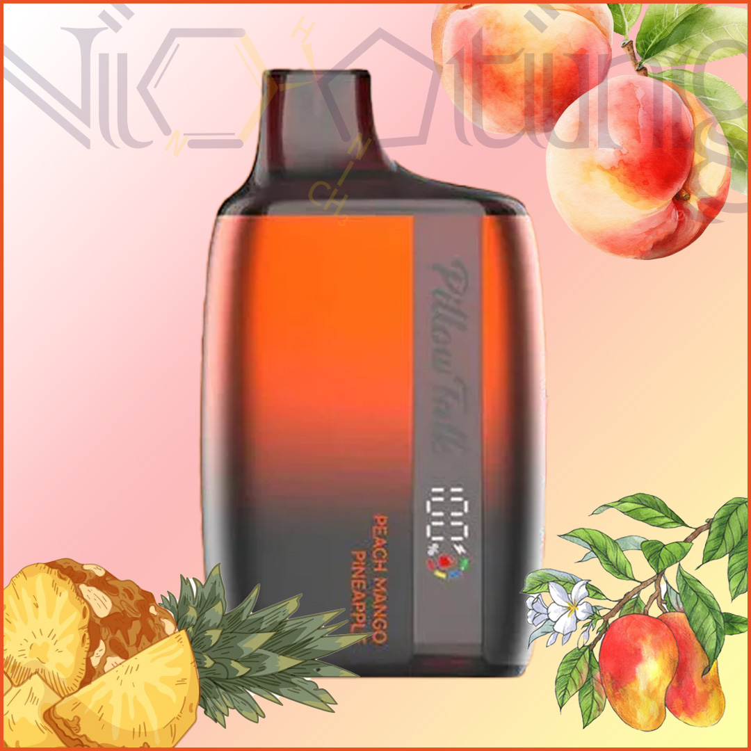 pillow talk 8500 peach mango pineapple پاد یکبار مصرف Pillow Talk آناناس انبه هلو 8500 پاف