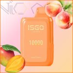 پاد یکبار مصرف ایزگو هلو انبه 10000 پاف(Isgo)