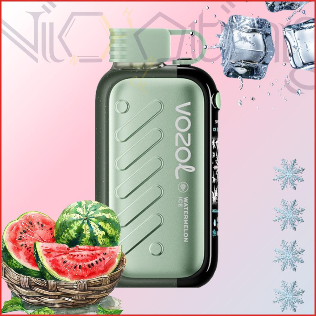 پاد یکبار مصرف وزول هندوانه یخ 50 هزار پاف(VOZOL)