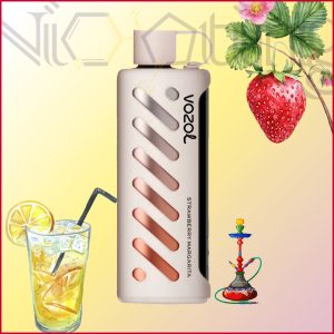 پاد یکبار مصرف توت فرنگی لیموناد 25 هزار پاف نیکوتین پایین(VOZOL)
