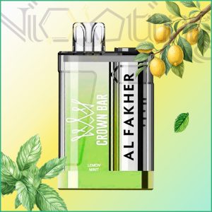 پاد یکبار مصرف الفاخر لیمو نعنا alfakher 9000 پاف lemon mint