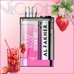 پاد یکبار مصرف الفاخر alfakher نوشیدنی توت فرنگی 9000 پاف strawberry punch