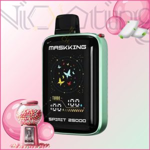پاد یکبار مصرف MK Maskking آدامس بادکنکی Bubblegum 25000 پاف