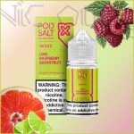 سالت رزبری گریپ فروت لیمو برند پاد سالت(Pod Salt Lime Raspberry grapefruit)