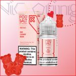 سالت پادسالت پاستیل خرسی قرمز 30 میلی لیتر( Podsalt red gummy bear 30ml)