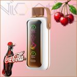 پاد یکبار مصرف وزول نوشابه گیلاس 20000 پاف ( Vozol cherry cola)