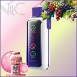 پاد یکبار مصرف وزول انگور آدامس بادکنکی 20000 پاف ( Vozol grape bubblegum)