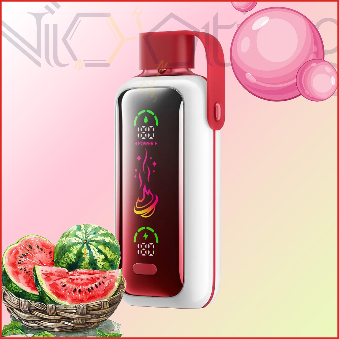 Vozol Star 20k watermelon bubblegum پاد یکبار مصرف وزول هندوانه آدامس 20000 پاف ( Vozol Star watermelon bubblegum)