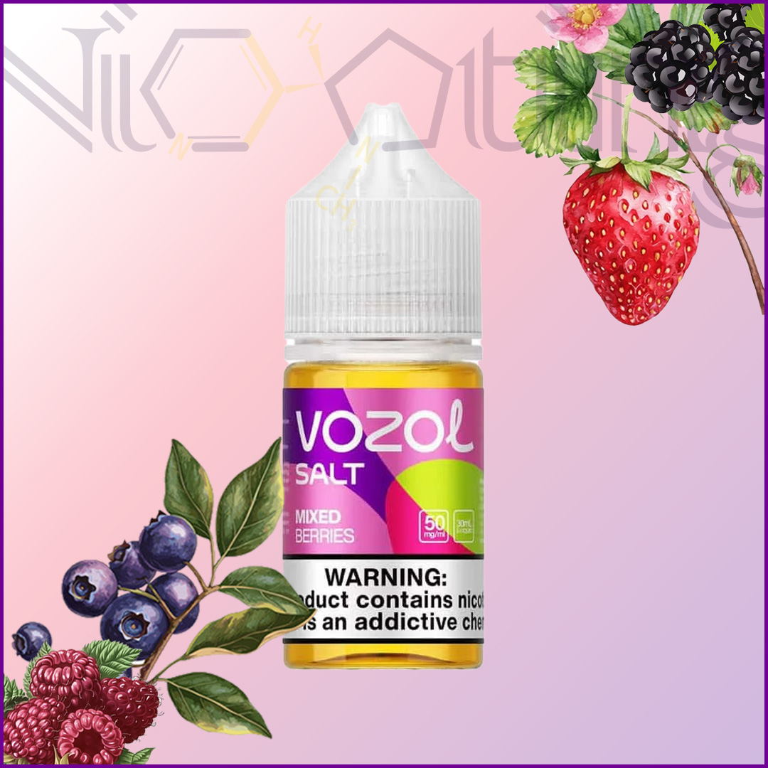 Vozol salt mixed berries سالت وزول میکس بری 30 میلی لیتر(Vozol)
