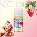 سالت وزول توت فرنگی بستنی 30 میلی لیتر( Vozol Strawberry Ice cream salt)