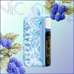 پاد یکبار مصرف الف بار نیک کینگ شاه رزبری آبی 30000 پاف (Elfbar nicking 30k bluerazz)