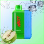 پاد یکبار مصرف نستی بولت سیب یخ 50000 پاف(Nasty Bolt 50k Apple Ice)