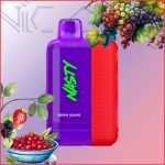 پاد یکبار مصرف نستی بولت انگور بری 50000 پاف(Nasty Bolt 50k berry grape)