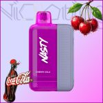پاد یکبار مصرف نستی بولت گیلاس نوشابه 50000 پاف(Nasty Bolt 50k cherry cola)