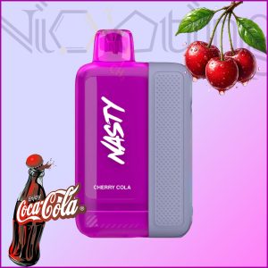 پاد یکبار مصرف نستی بولت گیلاس نوشابه 50000 پاف(Nasty Bolt 50k cherry cola)