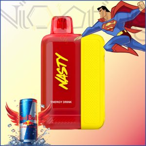 پاد یکبار مصرف نستی بولت انرژی زا 50000 پاف(Nasty Bolt 50k energy drink)