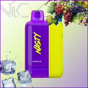 پاد یکبار مصرف نستی بولت انگور یخ 50000 پاف(Nasty Bolt 50k grape Ice)