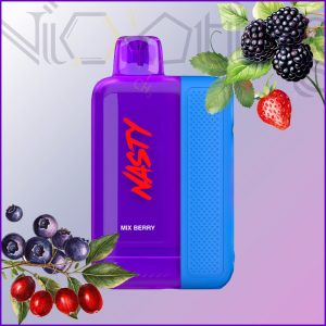 پاد یکبار مصرف نستی بولت میکس بری 50000 پاف(Nasty Bolt 50k mix berry)