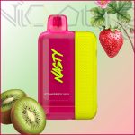 پاد یکبار مصرف نستی بولت توت فرنگی کیوی 50000 پاف(Nasty Bolt 50k strawberry kiwi)