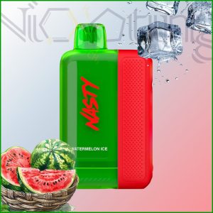 پاد یکبار مصرف نستی بولت هندوانه یخ 50000 پاف(Nasty Bolt 50k watermelon Ice)