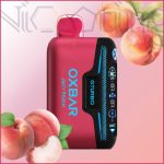 پاد یکبار مصرف اکسبار جی توربو هلو آبدار 36000 پاف نیکوتین قابل تنظیم (Oxbar GTURBO 36k juicy peach)