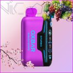 پاد یکبار مصرف اکسبار جی توربو شکوفه گیلاس انگور 36000 پاف نیکوتین قابل تنظیم (Oxbar GTURBO 36k Sakura Grape)