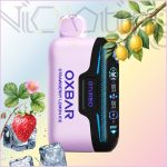 پاد یکبار مصرف اکسبار جی توربو توت فرنگی لیمو یخ 36000 پاف نیکوتین قابل تنظیم (Oxbar GTURBO 36k Strawberry Lemon Ice)