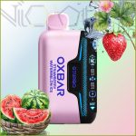 پاد یکبار مصرف اکسبار جی توربو توت فرنگی هندوانه یخ 36000 پاف نیکوتین قابل تنظیم (Oxbar GTURBO 36k strawberry watermelon ice)