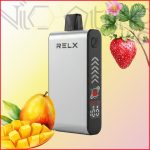 پاد یکبار مصرف رلکس توت فرنگی انبه 50000 پاف (Relx 50000 puffs strawberry mango)