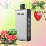 پاد یکبار مصرف رلکس هندوانه توت فرنگی 50000 پاف(Relx blade 50000 puffs strawberry watermelon)