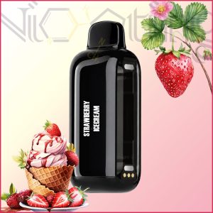 کارتریج پاد یکبار مصرف وزول مگنتی مجیک فلکس 40000 پاف بستنی توت فرنگی Vozol Magic Flex 40k Strawberry Icecream