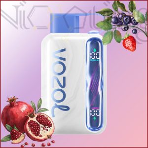 پاد یکبار مصرف وزول استار بلوبری توت فرنگی انار 40000 پاف(VOZOL star 40k blueberry strawberry pomegranate)