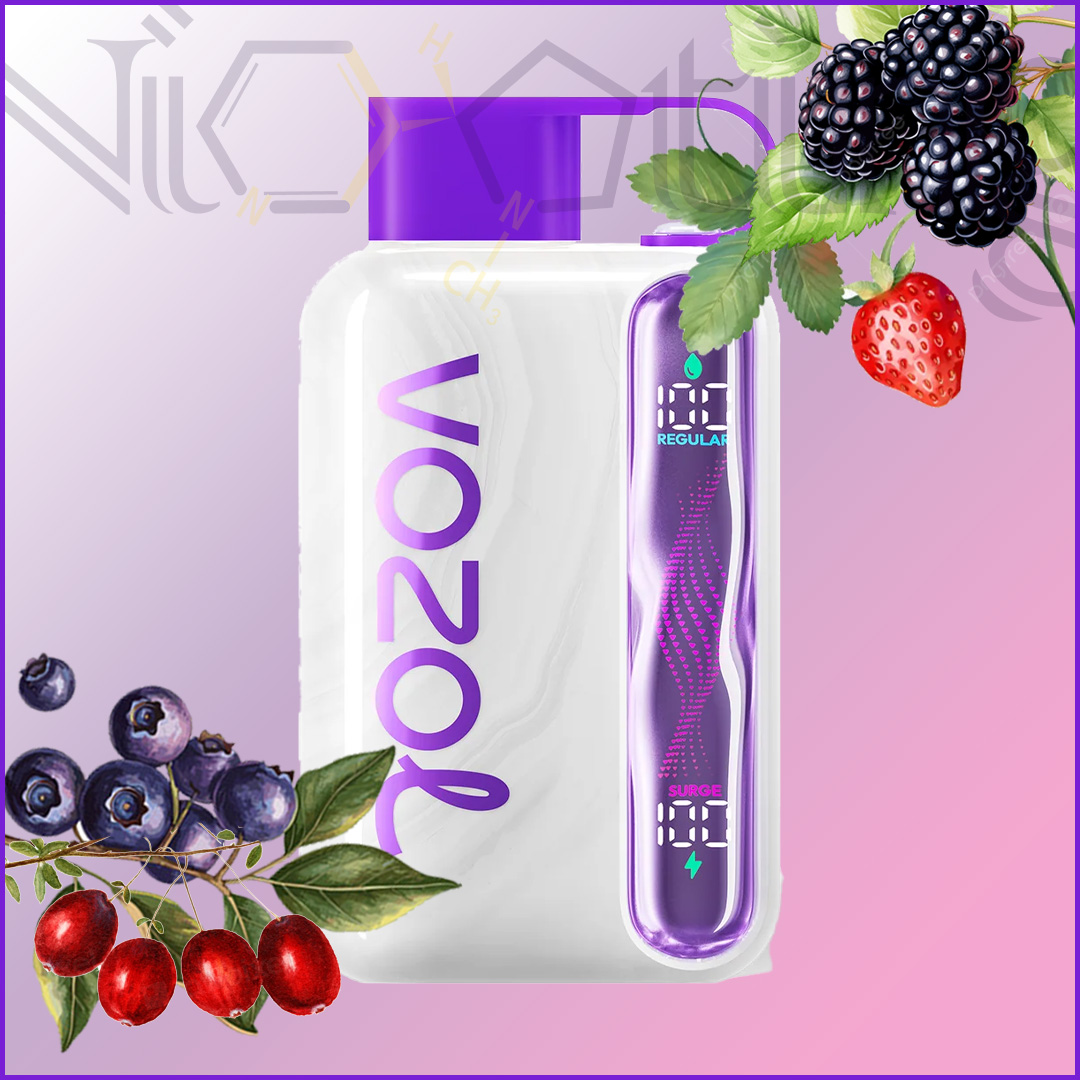 Vozol Star 40k mixed berries پاد یکبار مصرف وزول استار میکس بری 40000 پاف(VOZOL star 40k mixed berries)