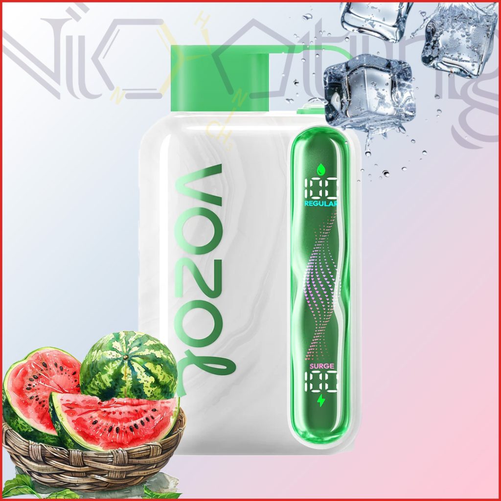 پاد یکبار مصرف وزول استار هندوانه یخ 40000 پاف(VOZOL star 40k watermelon ice)