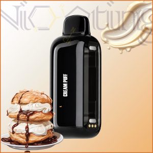 کارتریج پاد یکبار مصرف وزول مگنتی مجیک فلکس 40000 پاف نون خامه ای Vozol Magic Flex 40k Magic Flex Cream Puff
