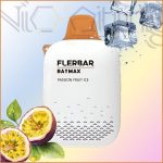 پاد یکبار مصرف بدون نیکوتین فلربار بیمکس پشن فروت یخ 3500 پاف (Flerbar Baymax 3500 puffs Passionfruit Ice)