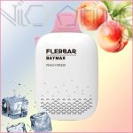 پاد یکبار مصرف بدون نیکوتین فلربار بیمکس هلو یخ 3500 پاف (Flerbar Baymax 3500 puffs Peach Ice)
