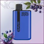 پاد یکبار مصرف IVG بلوبری 3000 پاف (IVG SAVR 3000 puffs Blueberry)