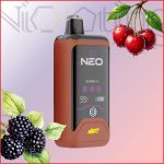 پاد یکبار مصرف نستی نئو شاه توت گیلاس 25000 پاف (Nasty Neo 25000 puffs Blackberry Cherry)