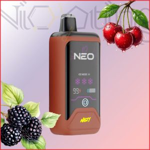 پاد یکبار مصرف نستی نئو شاه توت گیلاس 25000 پاف (Nasty Neo 25000 puffs Blackberry Cherry)