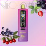 پاد یکبار مصرف تاگبوت پرو افکت صدای قلیان و آتش کریزی بری 40000 پاف (Tugboat pro 40k crazy berry)