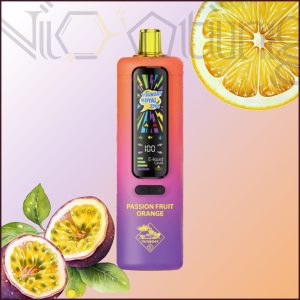 پاد یکبار مصرف تاگبوت پرو افکت صدای قلیان و آتش پشن فروت پرتقال 40000 پاف (Tugboat pro 40 passionfruit orange)
