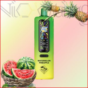 پاد یکبار مصرف تاگبوت پرو افکت صدای قلیان و آتش هندوانه آناناس 40000 پاف (Tugboat pro 40k watermelon pineapple)