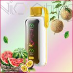 پاد یکبار مصرف وزول استار اینگلیش دوبل طالبی هندوانه پشن فروت نعنا 20000 پاف(VOZOL star 20k Double English)